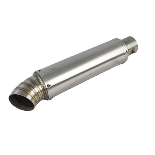 Exhaust Silencer Type 2 Stainless Steel 51mm