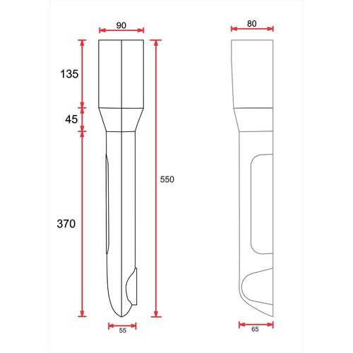 C.Racer Type 1 Universal Fork Guard