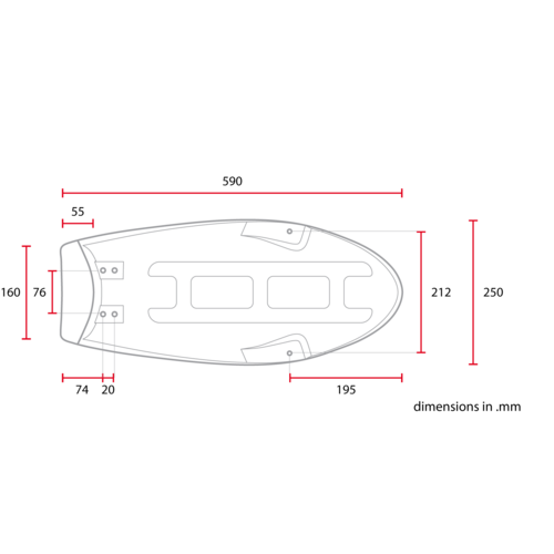 C.Racer SR 400 Sitz Diamond Brown