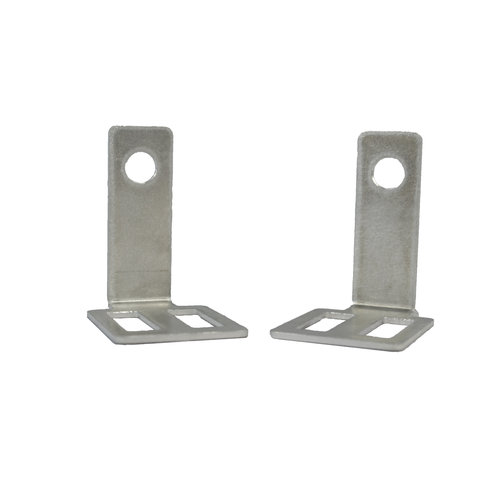 MCU Blinkerhalterungen unter der Sitzhalterung gebürstet