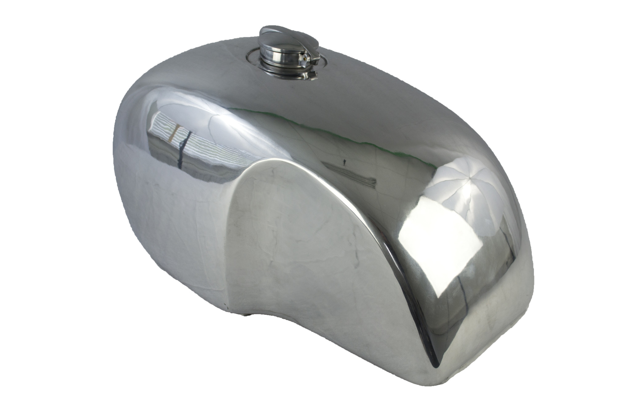 Moto Guzzi Custom Aluminum Fuel Tank - CafeRacerWebshop.com