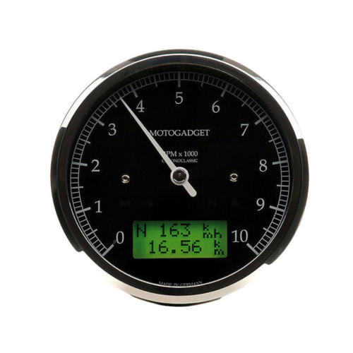 Motogadget Chronoclassic Tacho Polished 10.000 RPM