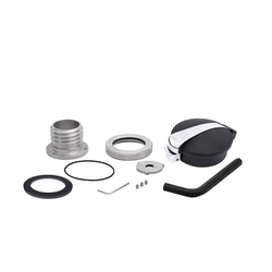 2.5" Monza Adapter + Tankdeckel Triumph Bonneville, Thruxton und Scrambler
