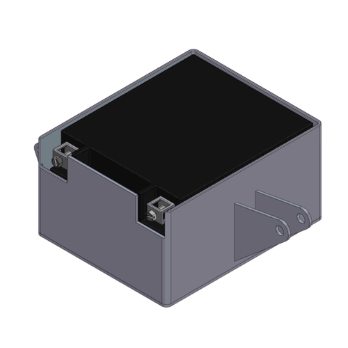 MCU Honda CX500 Battery Box Steel Type 1