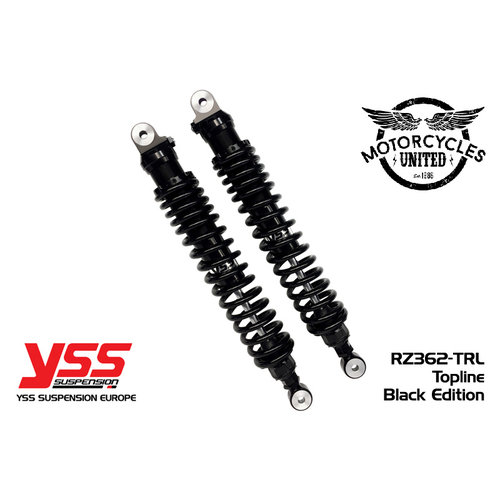 YSS RZ362-TRL alu/noir doubles amortisseur personnalisé