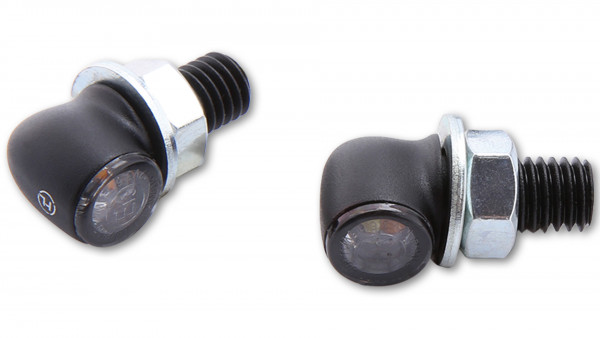 LIGHTDELUX Ersatz für 2 X LED Blinker Seitenblinker Blinkleuchte Kotflügel- Blinker Black Vision mit E-Prüfzeichen Links Rechts V-1707087 : :  Auto & Motorrad