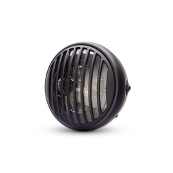 7  "Matte Black Multi Projektor LED Scheinwerfer +  Vent Cover