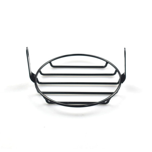160MM Koplamp  STRIPES Rooster - Zwart