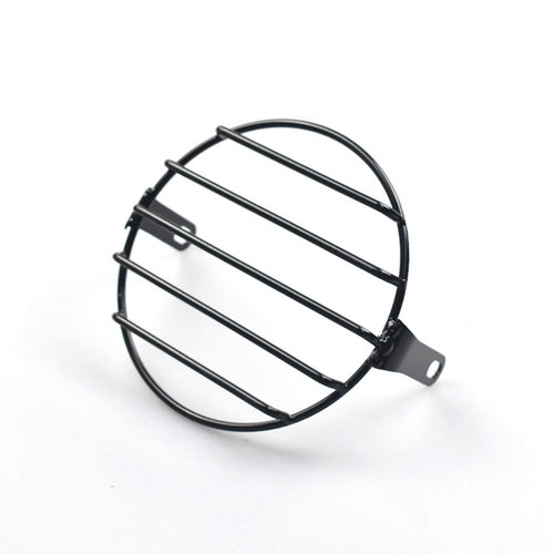 160MM Koplamp  STRIPES Rooster - Zwart