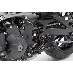 Yamaha MT-09/XSR 900 2-Slide Remschakelset Zwart