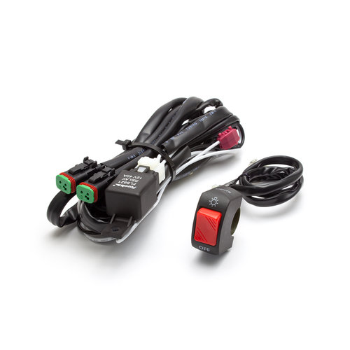 Kabelsatz für Motorrad-Scheinwerfer / Nebelscheinwerfer - PLUG N PLAY