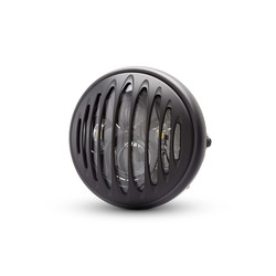 7 "Matte Black Multi Projektor LED Scheinwerfer + prison Cover