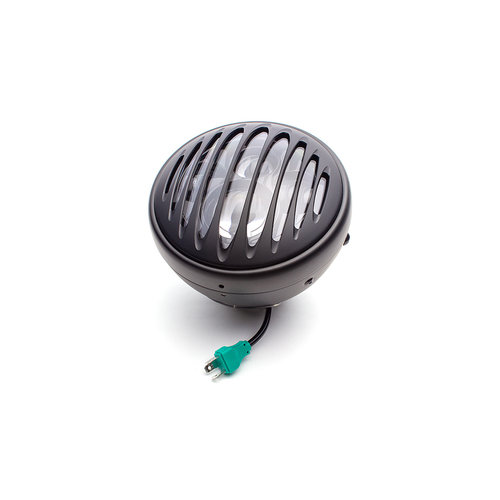 Projecteur à LED 7 " avec multiprojecteur noir mat et grille prison