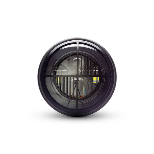 Projecteur à LED 7 " avec multiprojecteur noir mat et grille Beemer