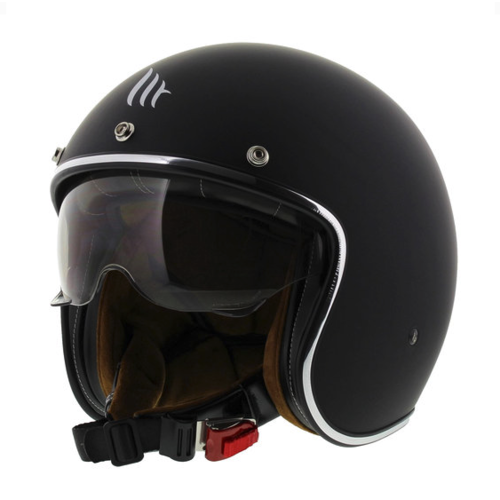 MT Helmets Casque "Le Mans Retro II" noir mat