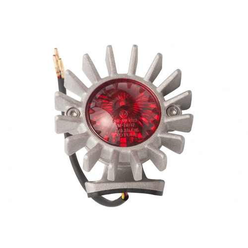 Motone Big Fin Rücklicht LED + Fender Mount Kit - Shot blast