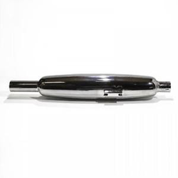 Silencer 38mm for BSA A7/A10 Swinging Arm Frame, Both Sides, 1958 Onwards