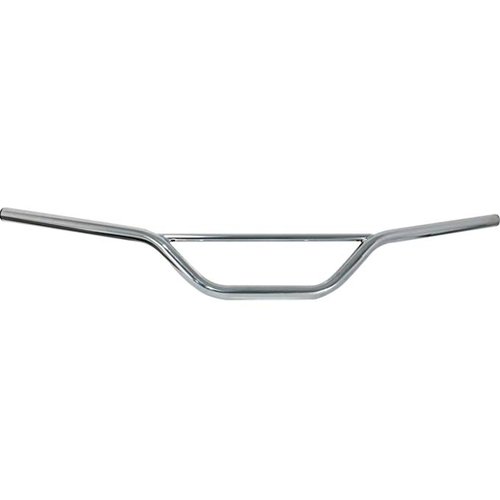 Emgo Verstevigd Chroom Motorcross Tracker Stuur 80 cm x 22 mm (7/8 Inch), 14 cm Rise, 12,7 cm Pullback