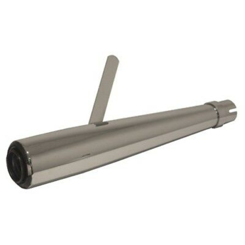 Emgo Megaphone Silencer Chrome 35mm - 44.5mm