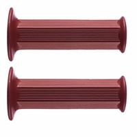 22MM (Paar) Griffe OFF-ROAD HEXAGONAL '70- Bordeaux