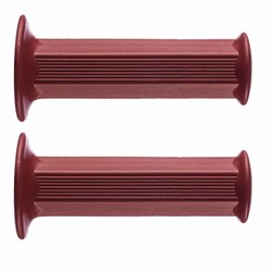 22MM (Paar) Griffe OFF-ROAD HEXAGONAL '70- Bordeaux