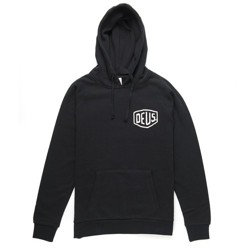 DEUS Venice Address Hoodie Black