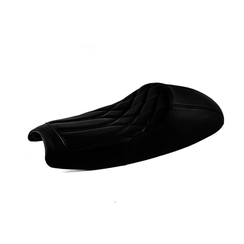 Motone Bonneville Cafe Racer Seat - Diamondback - Black