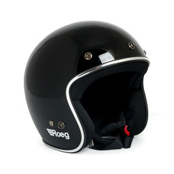 Casque Jett noir brillant