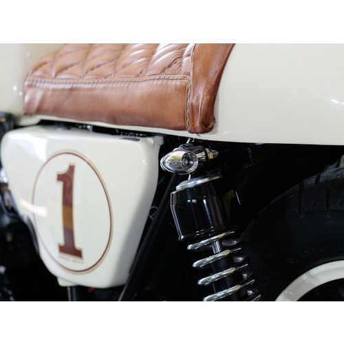 Chrome Mini LED Turn Signals type "Ladz"