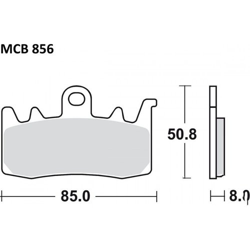 TRW Bremsbeläge Sint SRT MCB856SRT