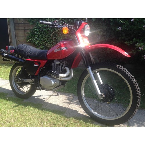 SOLD: Honda XL500S from 1981