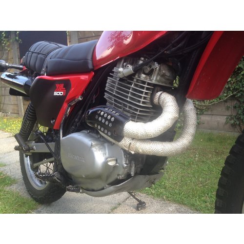 VERKOCHT: Honda XL500S uit 1981