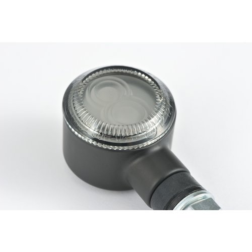 Daytona D-Light SOL "W" LED Knipperlichten & Achterlicht, Zwarte Behuizing, E-Goedgekeurd, Trillingsdemping, Verkocht als Set van 2
