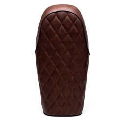 Diamond Stitch Brat Seat Brown 65