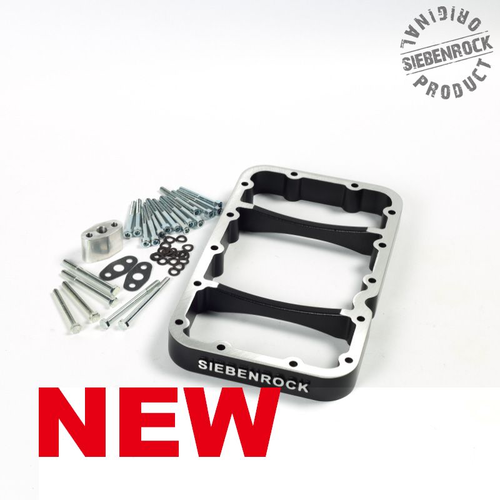 Siebenrock Oliepan Spacer BMW R2V Zwart