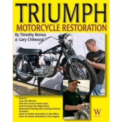 Wolfgang Publications Triumph motorfiets restauratie boek