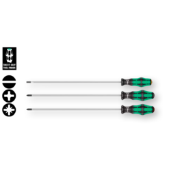 Kraftform 3-piece screwdriver set 300mm 335/350/355/3