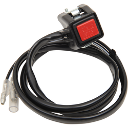 Kill Switch Yamaha Style Negro/Rojo Pulsador