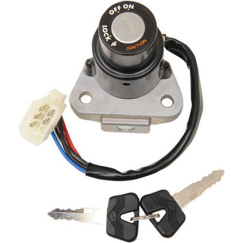 Emgo Ignition Switch for Yamaha with Two Keys - OEM 5Y1-82501-80-00 / 5Y1-82508-80-00