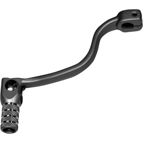 Emgo Folding Gear Shift Lever - Chrome, Splined Shift Peg Style, Forged Aluminum, Type 1