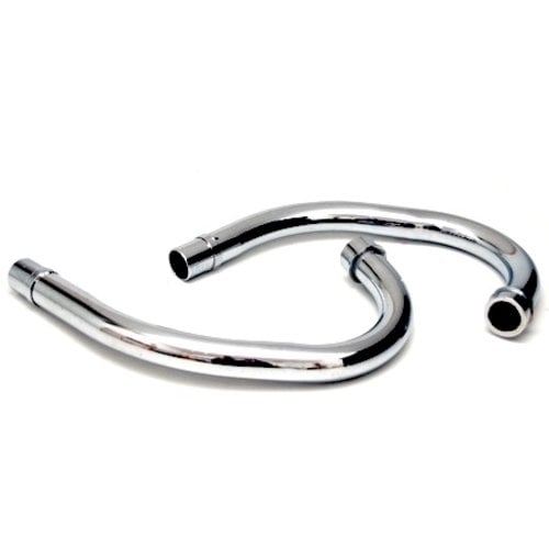 Emgo Juego de Tubos de Escape (2) - Izquierda y Derecha para Honda CX500 / CB250 / CB400N