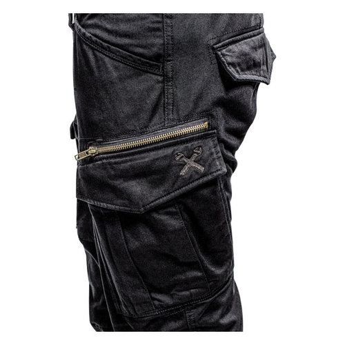 John Doe Jean cargo Stroker noir XTM