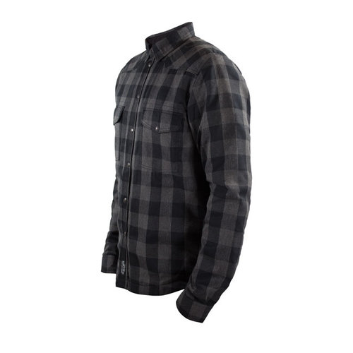 John Doe Motoshirt Gray / Black with Xtm protective fabric