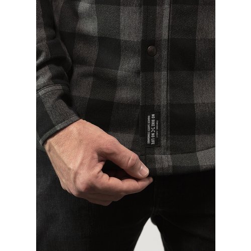 John Doe Motoshirt Gray / Black with Xtm protective fabric