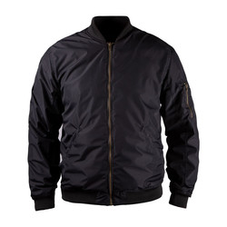 Flight Jacket Zwart