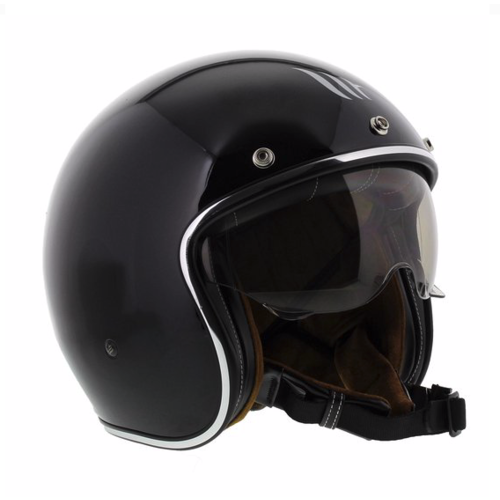 MT Helmets Le Mans II SV Schwarz