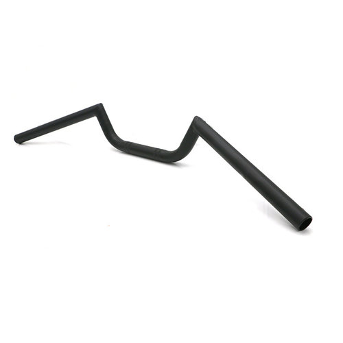 Emgo Manubrio Stile Clubman 7/8" (22 mm) Gloss Black con Pullback