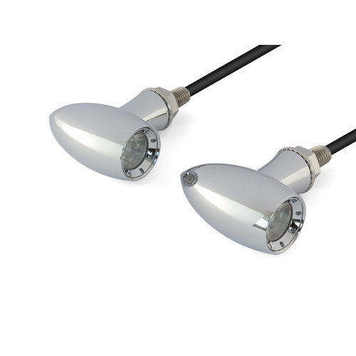 Chrome Mini LED-achterlichten type "Ladz"