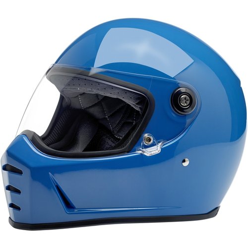 Biltwell Casque Lane Splitter Gloss Tahoe Blue