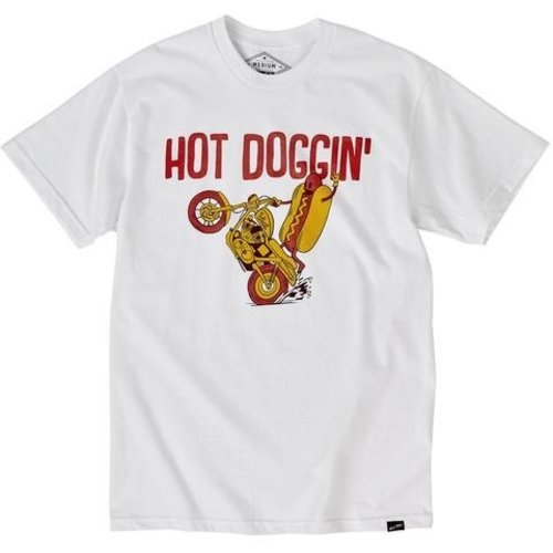 Biltwell Hot Doggin' T-Shirt - White